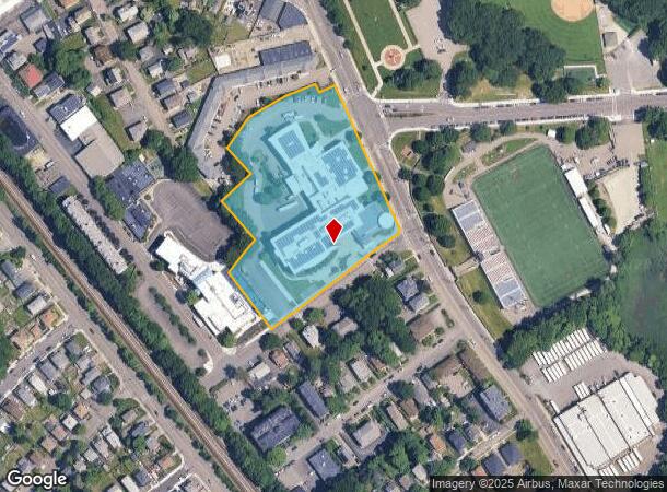 883 Hancock St, Quincy, MA Parcel Map