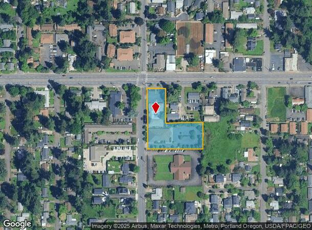  13908 Se Stark St, Portland, OR Parcel Map