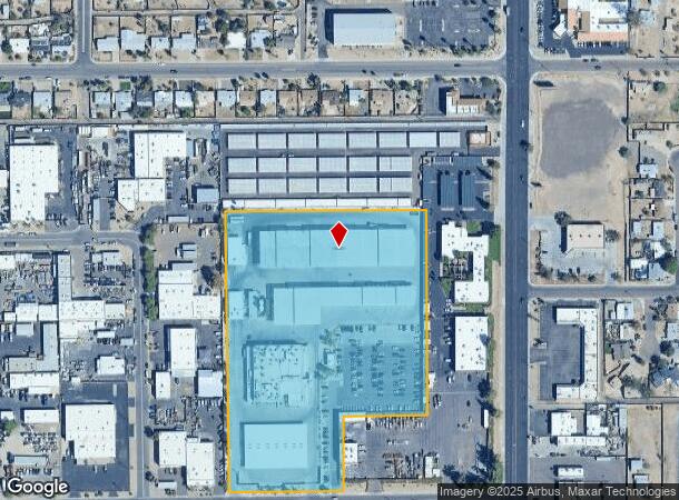 2010 W Desert Cove Ave, Phoenix, AZ Parcel Map