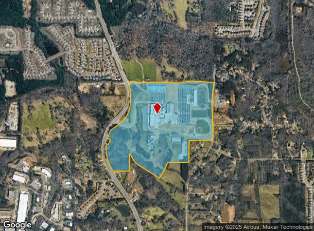 645 Mullinax Rd, Alpharetta, GA Parcel Map