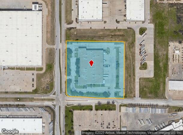  4600 N Beach St, Haltom City, TX Parcel Map