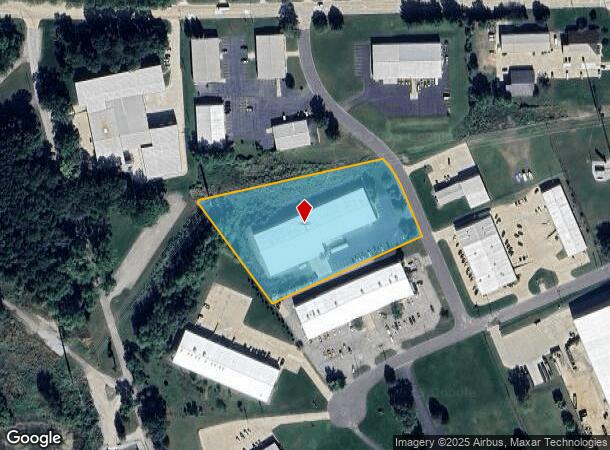 56599 Twin Branch Dr, Mishawaka, IN Parcel Map