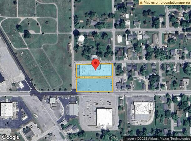  1305 W Main St, Mitchell, IN Parcel Map