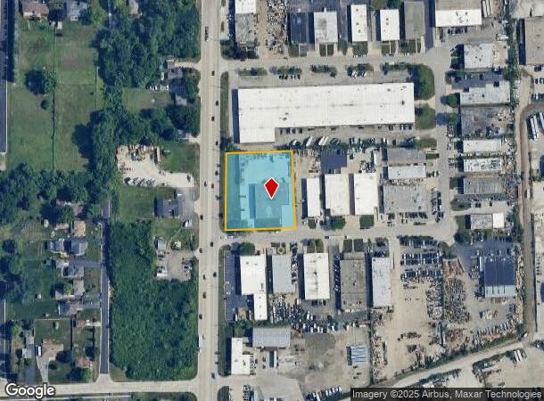  1785 W Armitage Ct, Addison, IL Parcel Map