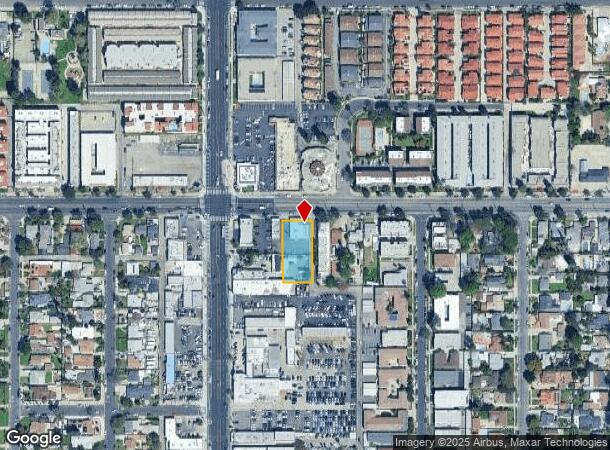 18436 Saticoy St, Reseda, CA Parcel Map