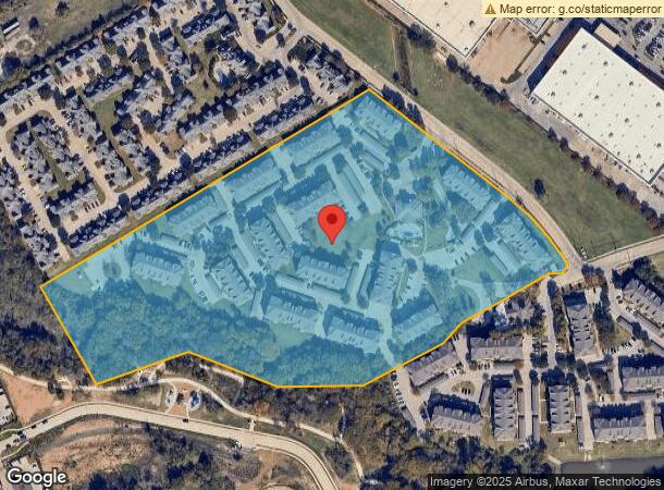  1701 Towne Crossing Blvd, Mansfield, TX Parcel Map