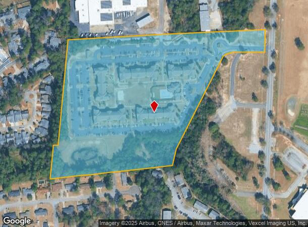 1 Jaguar Way, Augusta, GA Parcel Map