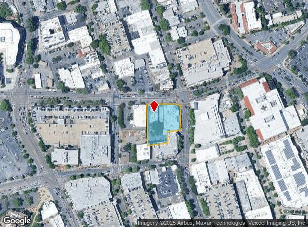 1501 Mt Diablo Blvd, Walnut Creek, CA Parcel Map
