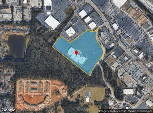 7065 Mount Zion Cir, Morrow, GA Parcel Map