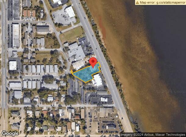  202 N Harbor City Blvd, Melbourne, FL Parcel Map