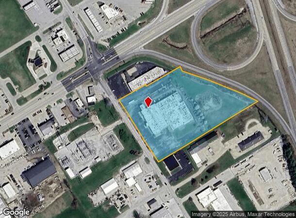  602 Old Wheatland Rd, Vincennes, IN Parcel Map