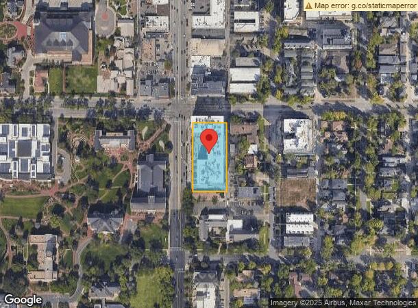  2100 S University Blvd, Denver, CO Parcel Map