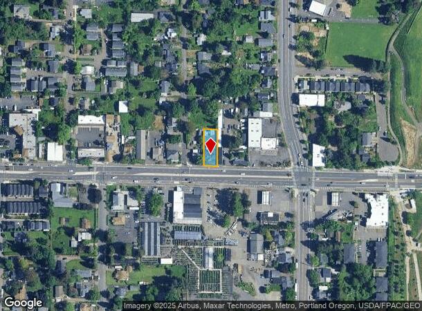  9017 Se Division St, Portland, OR Parcel Map