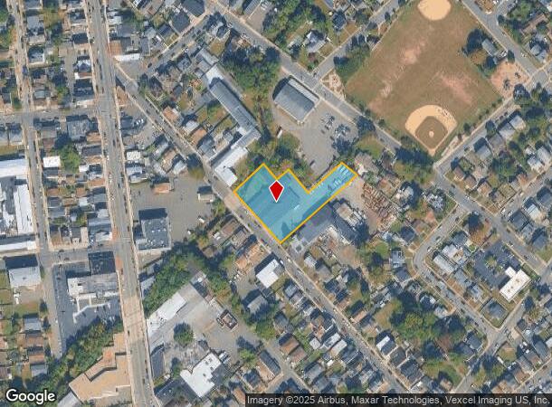  360 W Clinton St, Haledon, NJ Parcel Map