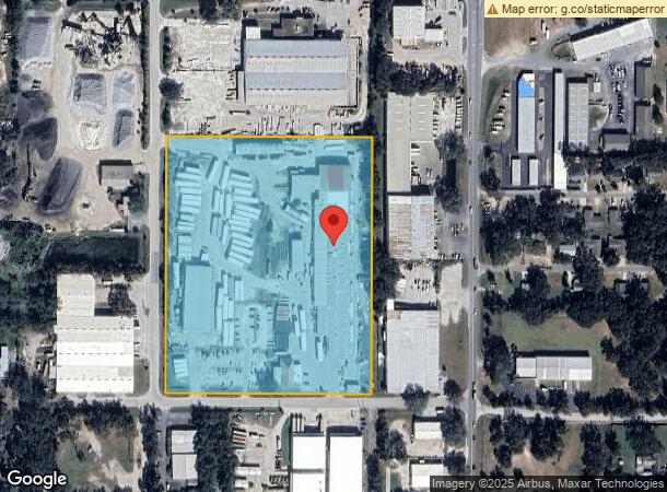  2500 Industrial St, Leesburg, FL Parcel Map