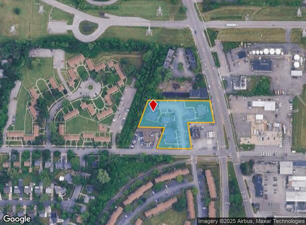 1736 Lafayette Ave, Niagara Falls, NY Parcel Map