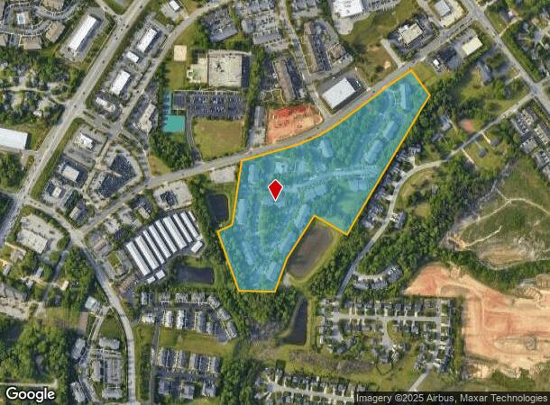 5060 Samet Dr, High Point, NC Parcel Map