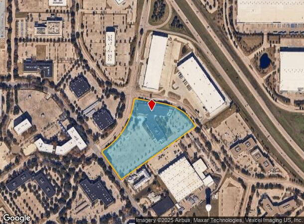  8900 Freeport Pkwy, Irving, TX Parcel Map