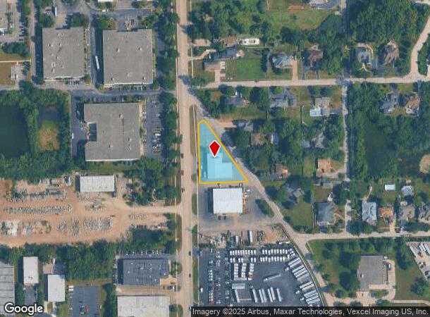  7425 S Madison St, Burr Ridge, IL Parcel Map