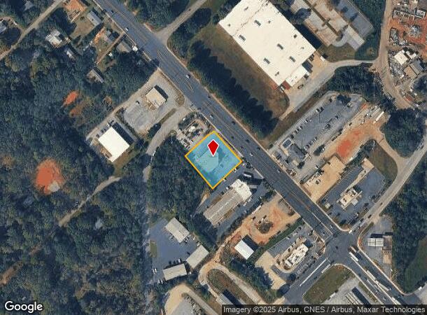  1384 E Main St, Duncan, SC Parcel Map
