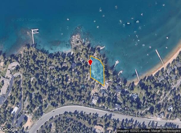  686 Lakeview Blvd, Zephyr Cove, NV Parcel Map