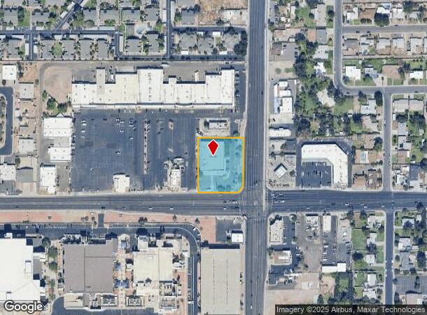 1202 W University Dr, Mesa, AZ Parcel Map