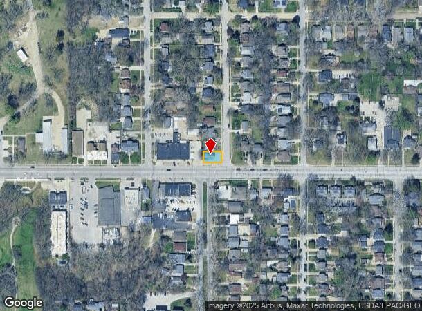  1202 47Th St, Des Moines, IA Parcel Map