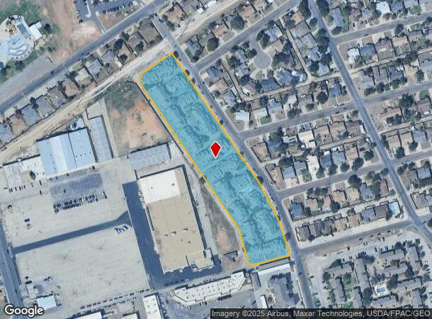  509 Delmar St, Midland, TX Parcel Map