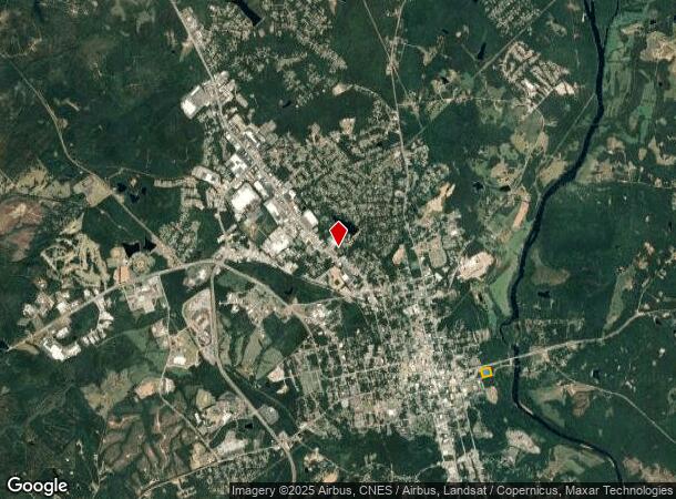  501 E Hancock St, Milledgeville, GA Parcel Map