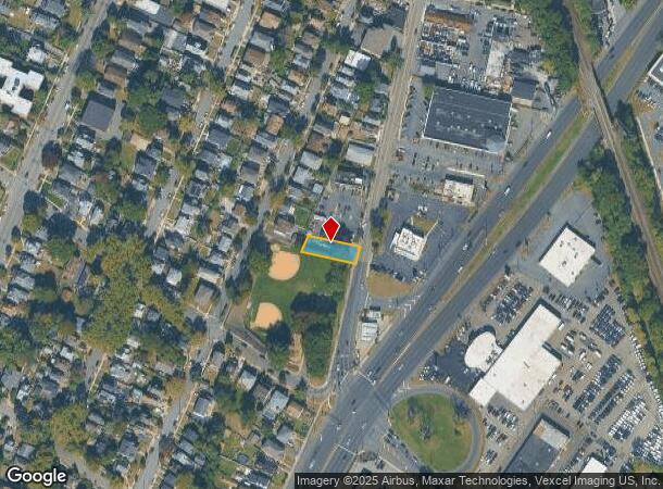 104 Meadow Rd, Rutherford, NJ Parcel Map