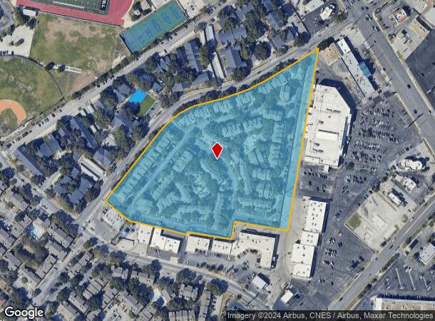  11710 Parliament St, San Antonio, TX Parcel Map