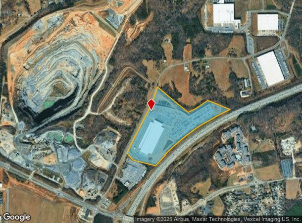 413 Goodman Rd, Concord, NC Parcel Map