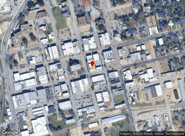  109 S Baylor St, Brenham, TX Parcel Map