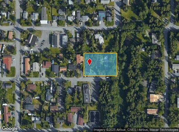2607 W 33Rd Ave, Anchorage, AK Parcel Map