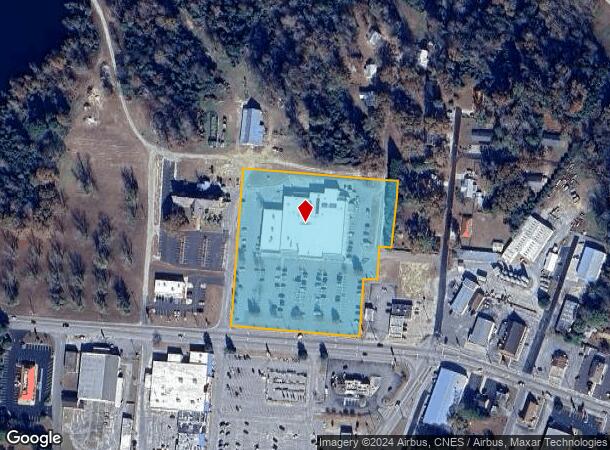  1202 W Broad St, Elizabethtown, NC Parcel Map