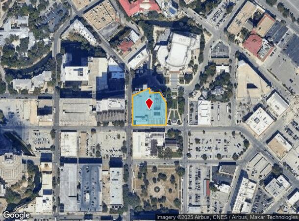 105 Auditorium Cir, San Antonio, TX Parcel Map