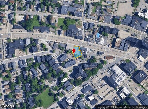  64 Chandler St, Worcester, MA Parcel Map