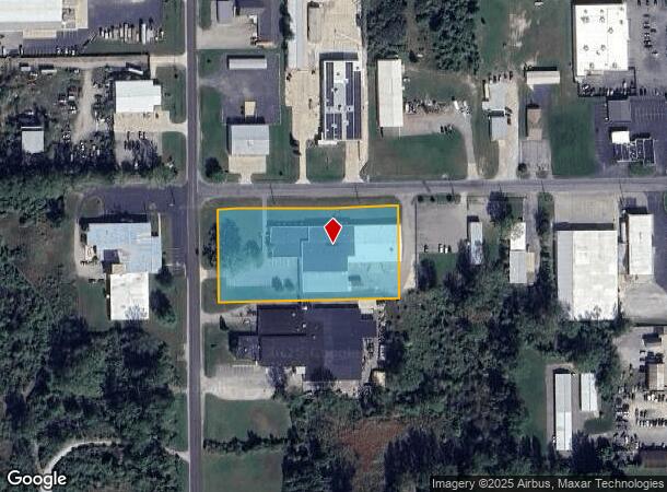  1100 Wohlert St, Angola, IN Parcel Map