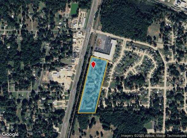 8200 Wild Briar Dr, Shreveport, LA Parcel Map