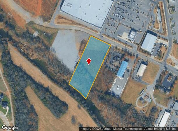  1609 Warrior Dr, Murfreesboro, TN Parcel Map