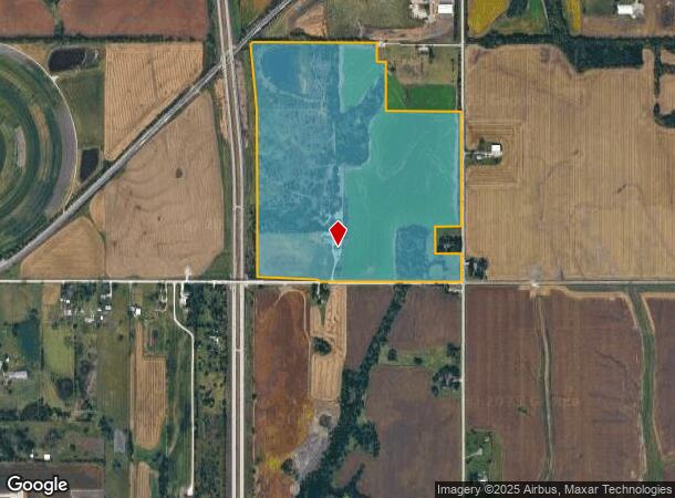  7540 W 215Th St, Bucyrus, KS Parcel Map