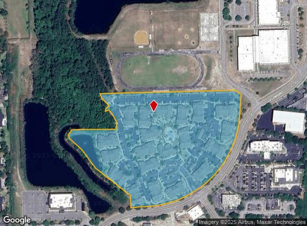  8150 Point Meadows Dr, Jacksonville, FL Parcel Map