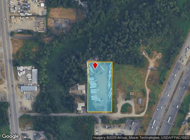 300 Birch St, Milton, WA Parcel Map