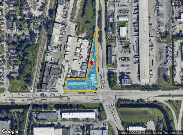 1 N Andrews Ave, Pompano Beach, FL Parcel Map