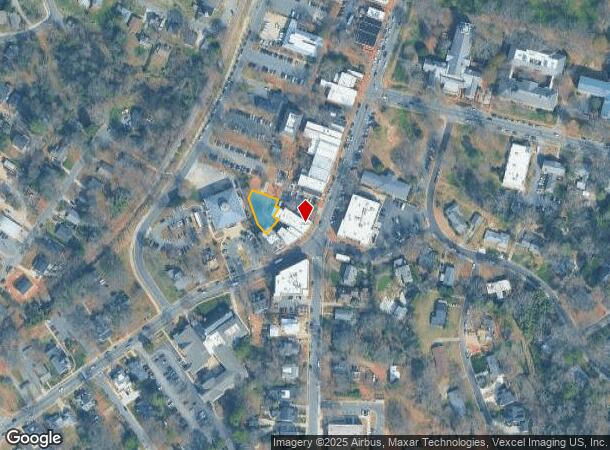 202 S Main St, Davidson, NC Parcel Map