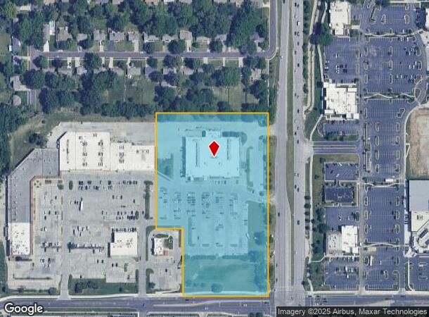  9000 Metcalf Ave, Overland Park, KS Parcel Map