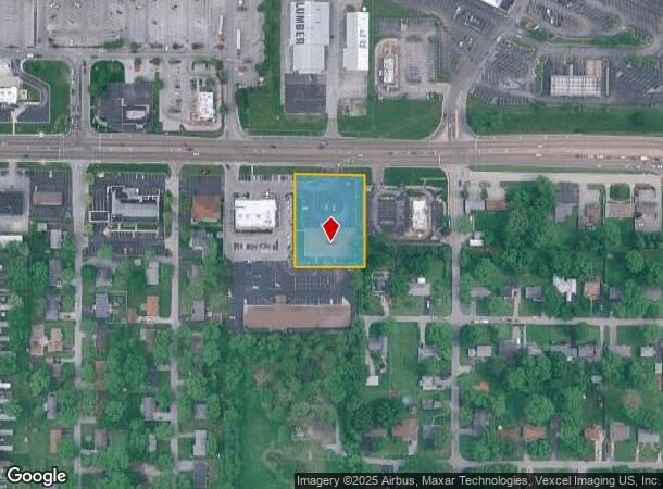  1407 W Highway 50, O Fallon, IL Parcel Map