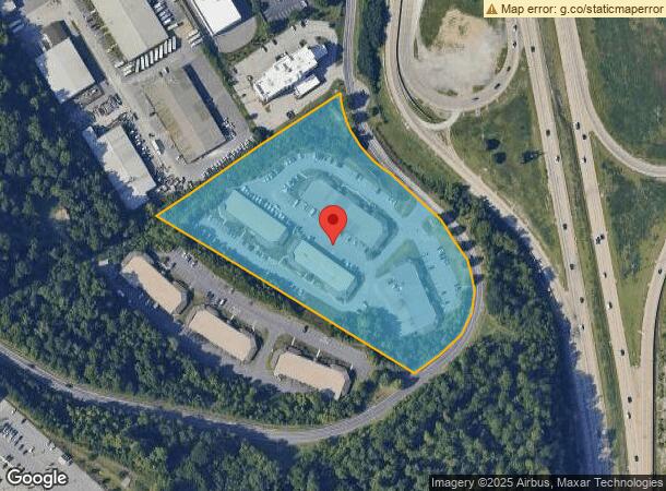  500 Old Pond Rd, Bridgeville, PA Parcel Map