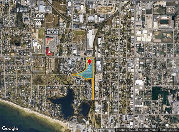  597 W 11Th St, Panama City, FL Parcel Map