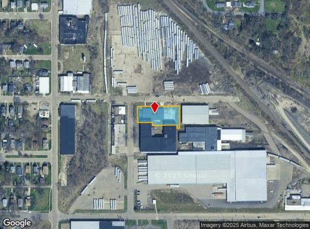 1801 Factory St, Kalamazoo, MI Parcel Map